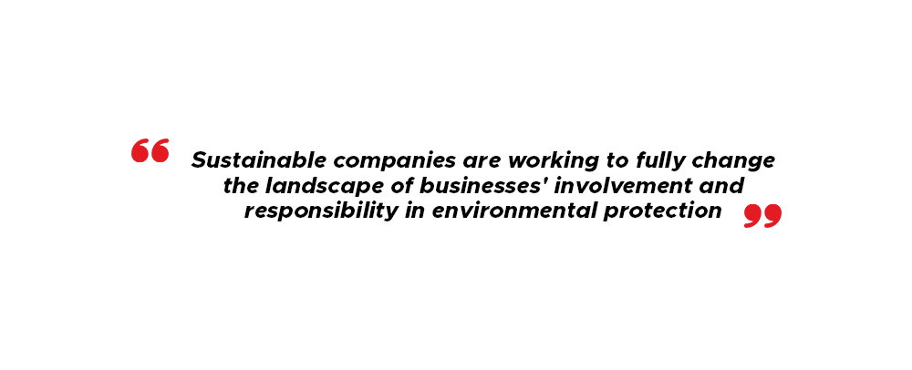 top sustainable companies